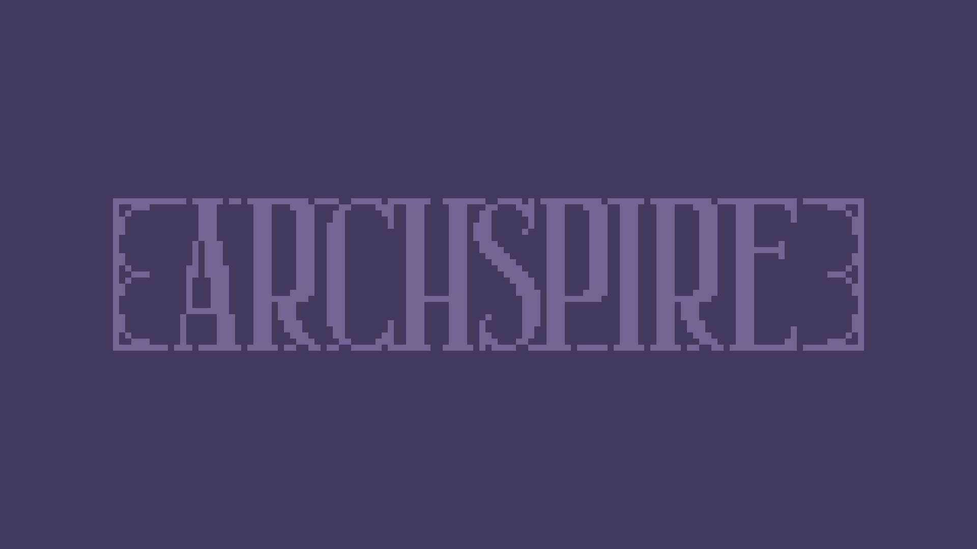 Pixel art typography